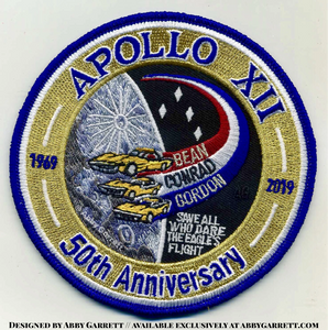 Apollo 12 50th Anniversary Commemorative Patch