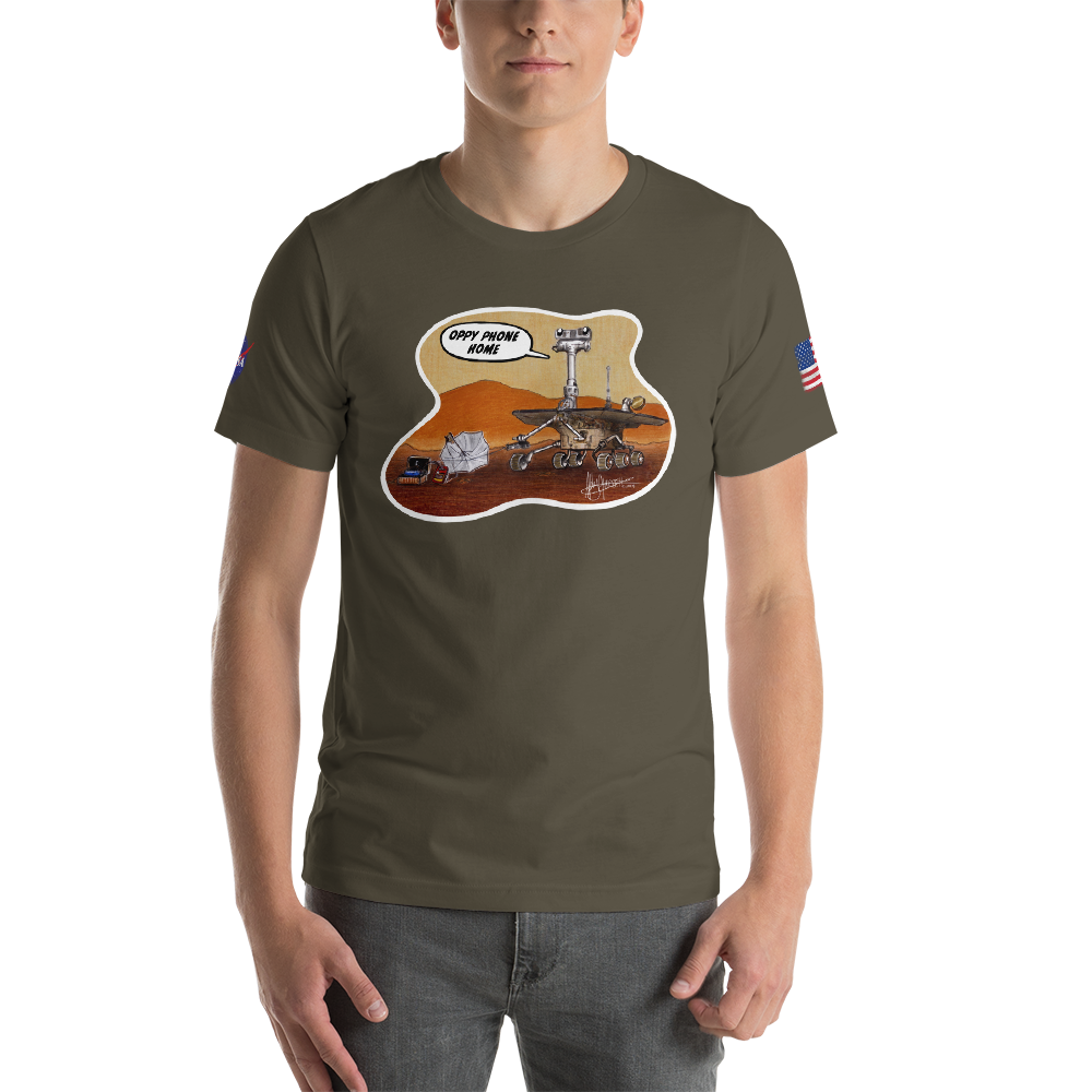 "Oppy Phone Home" T-Shirt (Adult)
